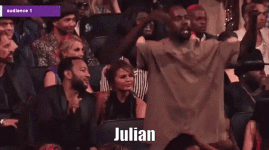 Julian Kanye Julian Kanye Flashing Lights GIF