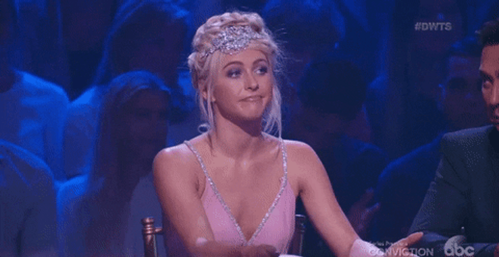 Julianne Hough Agree Nod GIF