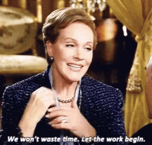 Julie Andrews Excited Princess Diaries GIF