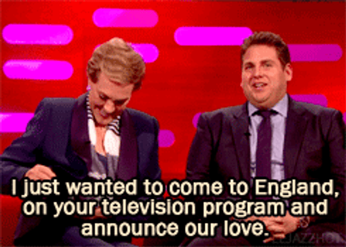 Julie Andrews Graham Norton Show GIF