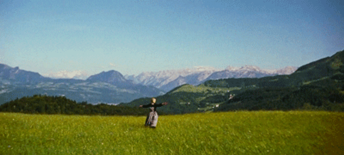 Julie Andrews The Hills Are Alive GIF