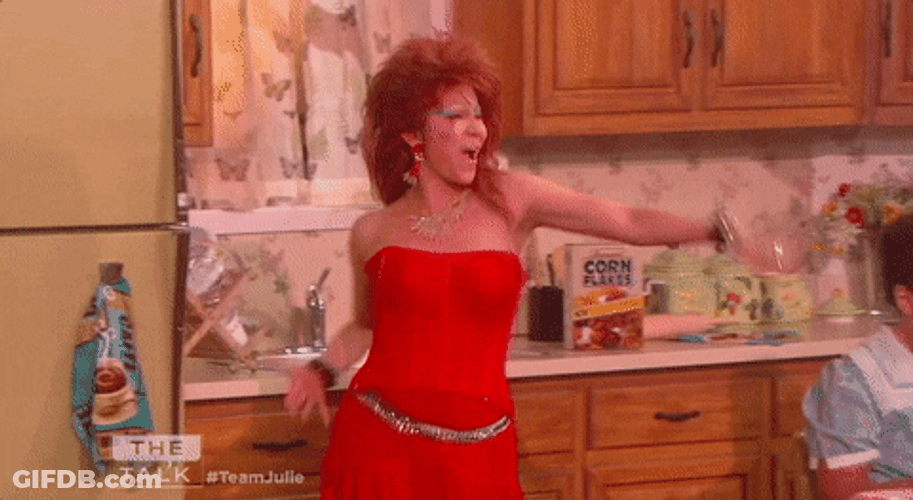 Julie Chen Dancing GIF
