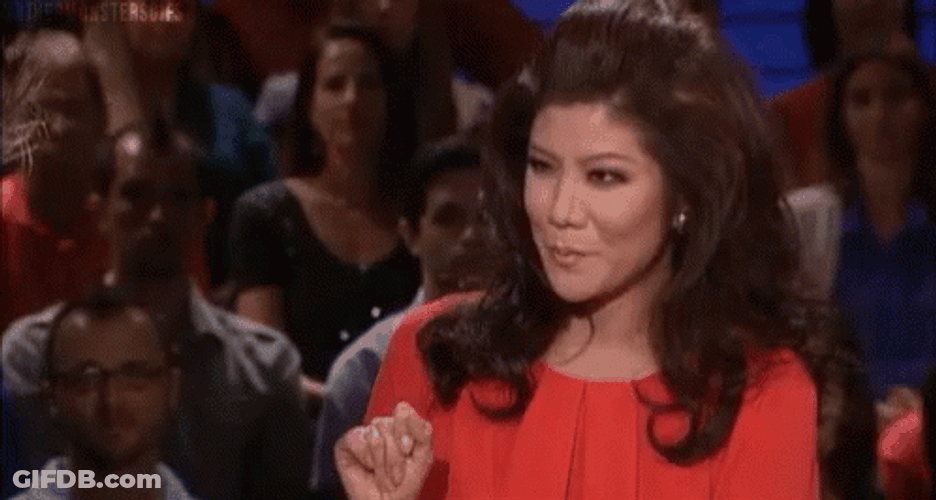 Julie Chen Eyebrows Up GIF