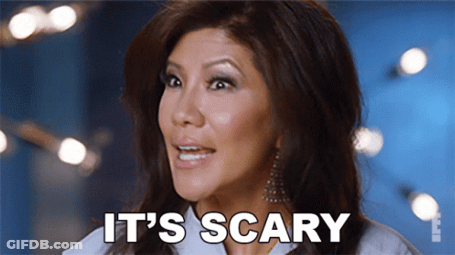 Julie Chen It's Scary GIF