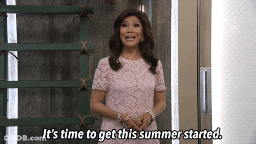 Julie Chen Its Time To Get Summer Started GIF
