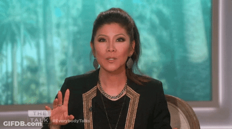 Julie Chen Wait For It No GIF