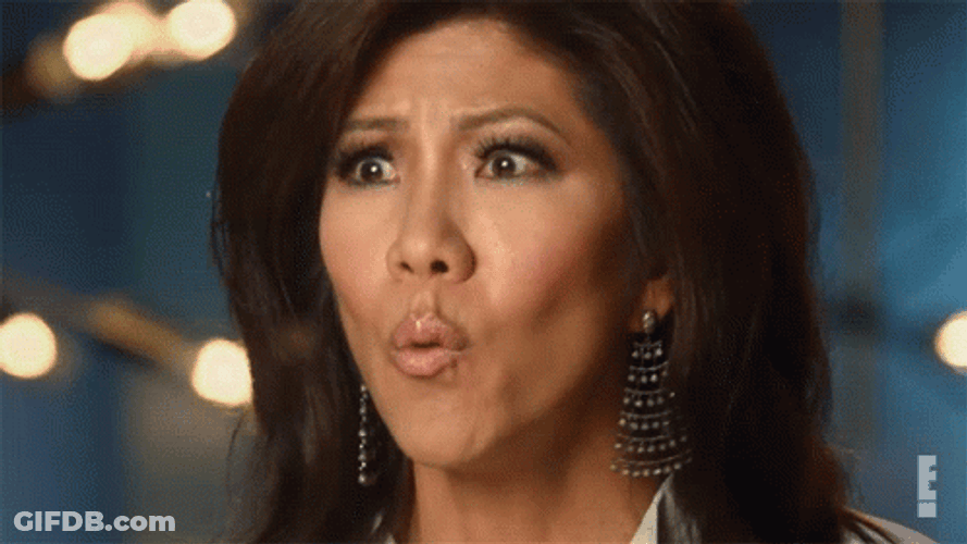 Julie Chen Wow Reaction GIF