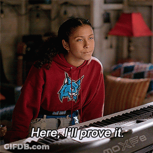Julie Prove It GIF