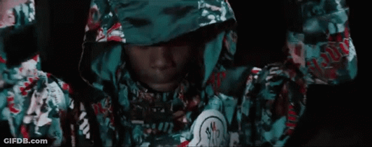 Julius Dubose Doing Hook Em Sign GIF