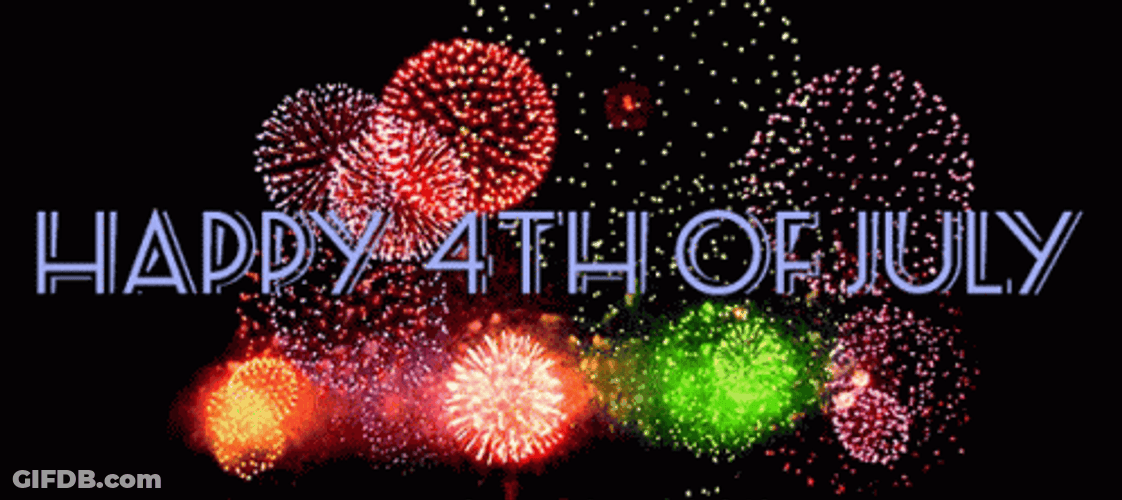 July 4Th Colorful Fireworks GIF