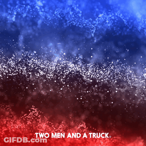 July 4Th Independence Day Colorful Embers GIF