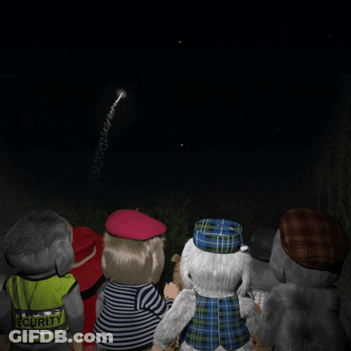 July 4Th Puppets Watching Fireworks GIF