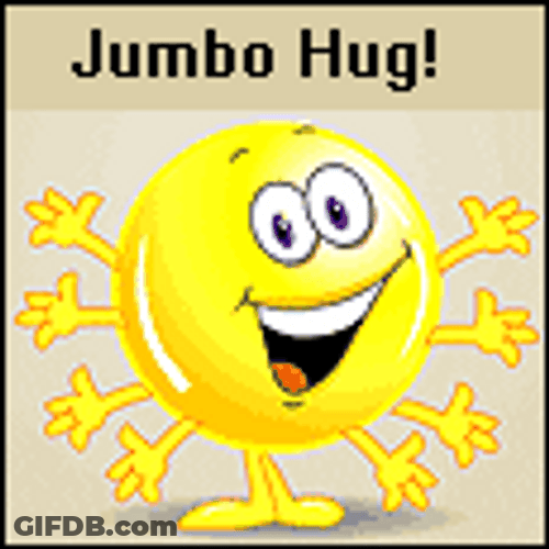 Jumbo Hug Emoji Smile GIF