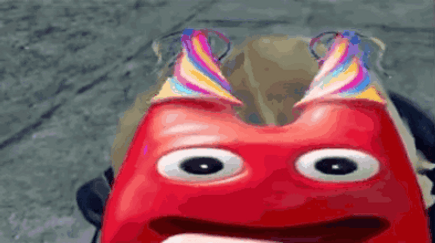 Jumbo Josh Face Mask Monster GIF