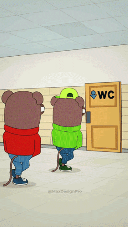 Jumbo Josh Fall In Line In Comfort Room GIF