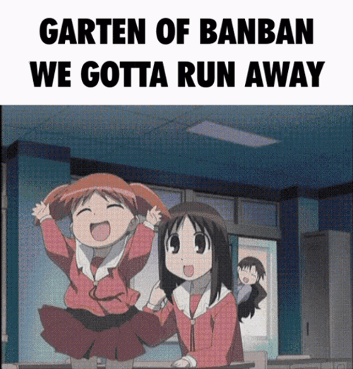 Jumbo Josh Garten Of Banban Gotta Run Away GIF
