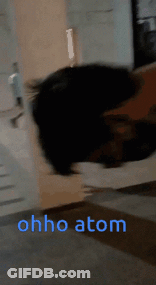 Jump Out Atom GIF