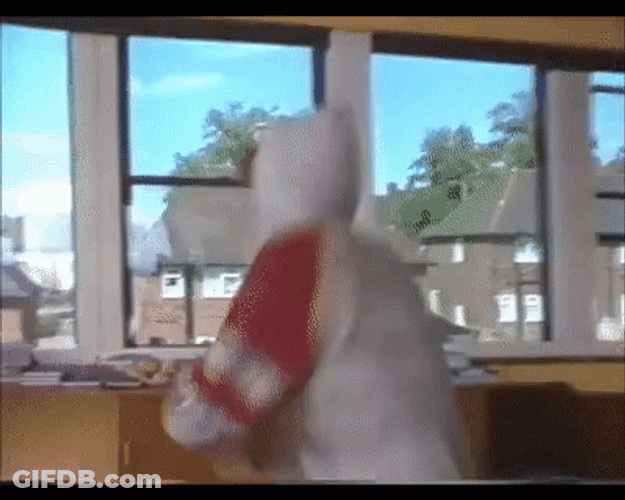 Jump Out Window Hooded Teen GIF