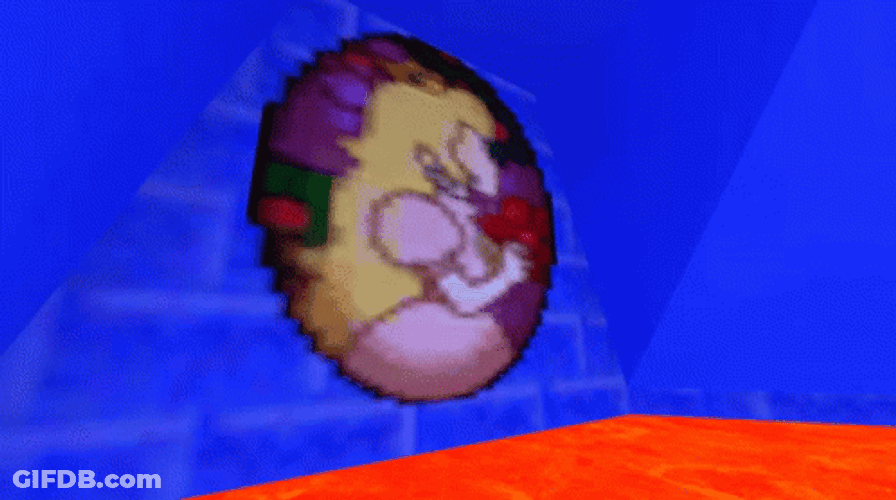 Jump Out Window Mario GIF