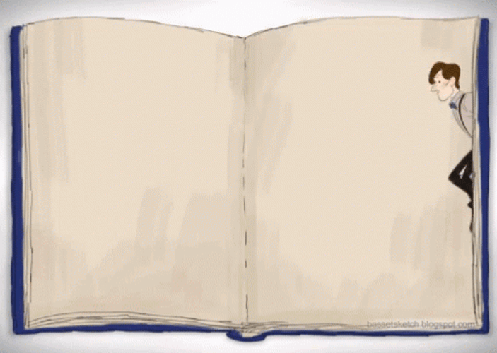 Jumping Animated Man Flipbook GIF