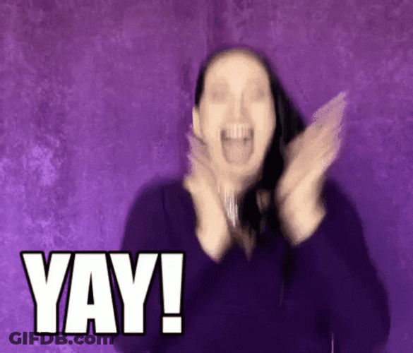 Jumping Clap Celebration Meme GIF