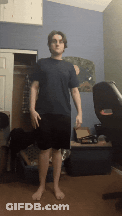 Jumping Jacks And Squat GIF