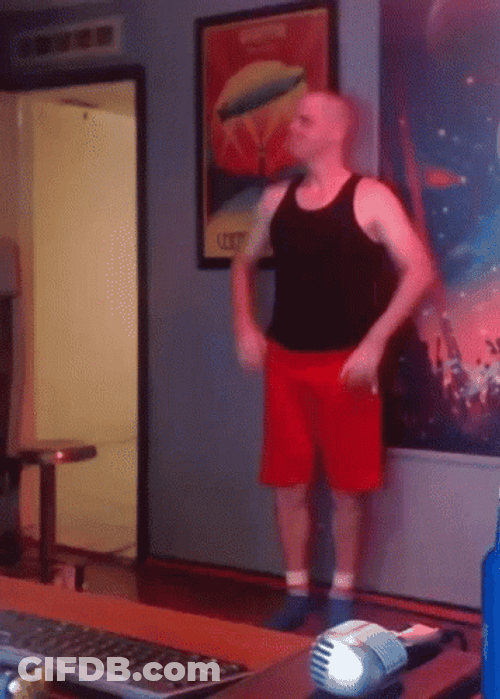 Jumping Jacks Bathrobe Dwayne GIF