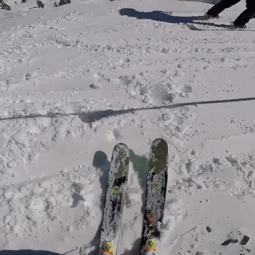 Jumping Off A Cliff Freeride World Tour GIF
