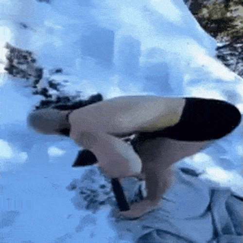 Jumping Off A Cliff Kratos God Of War GIF