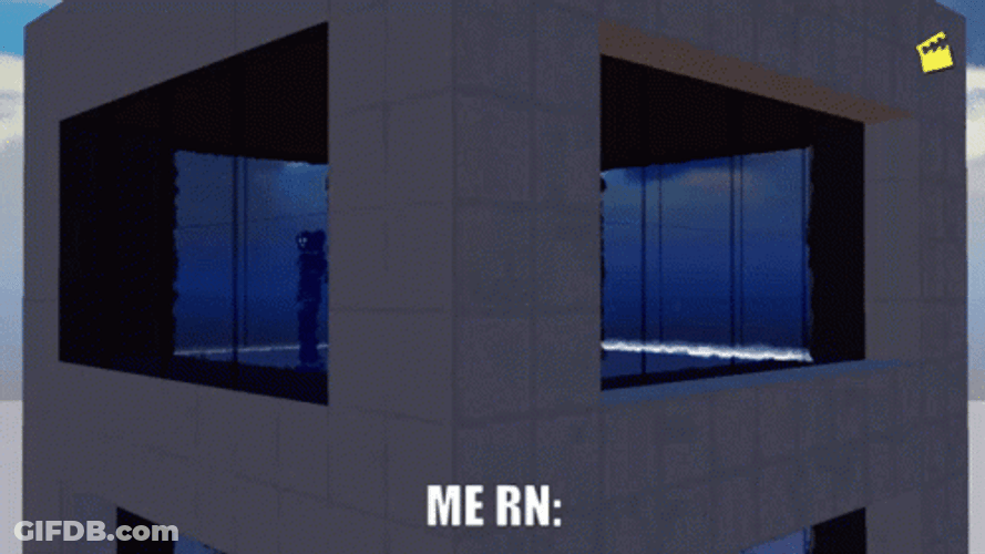 Jumping Out Window Video Game Meme GIF