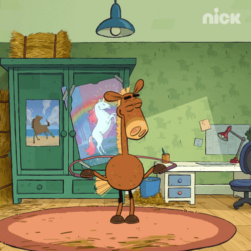 Jumping Rope Playing Pony Nickelodeon GIF