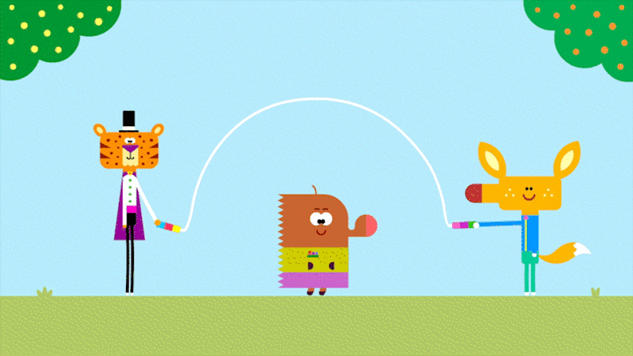 Jumping Rope The Reunion Animals GIF