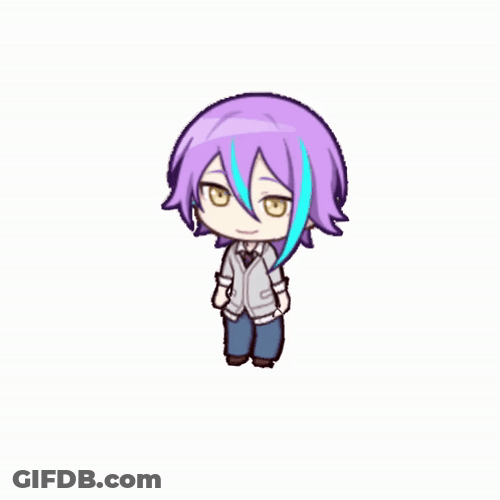 Jumping Rui Waved GIF