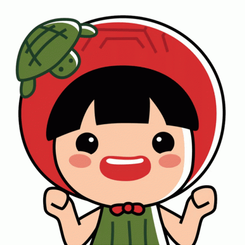 Jumping Up And Down Cartoon Girl GIF