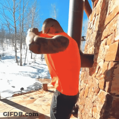 Jumps In The Snow Maluma GIF