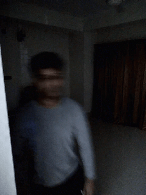 Jumpscare Boy Zombie Walk GIF