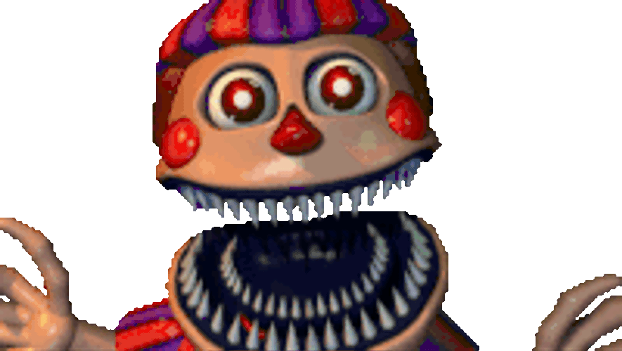 Jumpscare Fnaf Sticker GIF