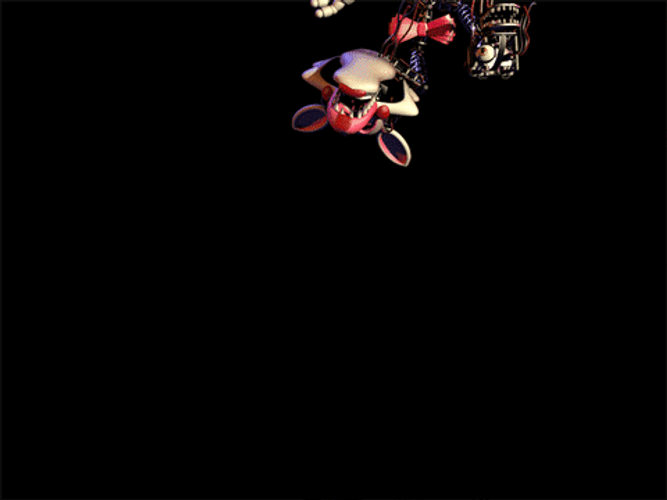Jumpscare Mangle FNAF 2 Game GIF