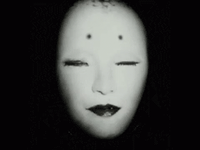 Jumpscare Noh Mask Zeiram GIF