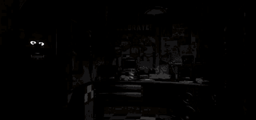 Jumpscare Power Out Freddy FNAF GIF