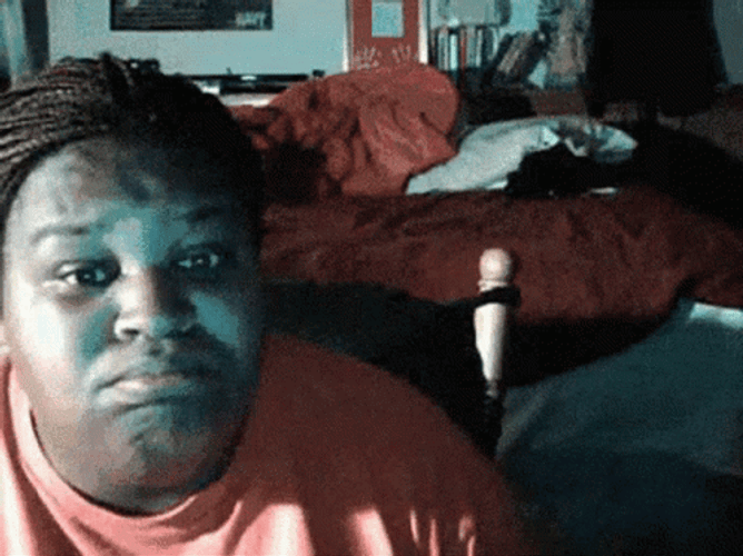 Jumpscare Prank Black Woman GIF