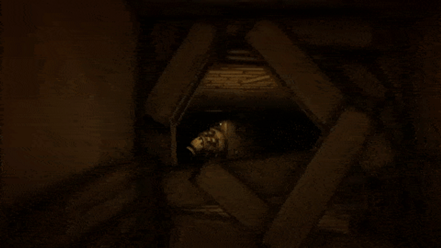Jumpscare Vent Creepy Phantom GIF