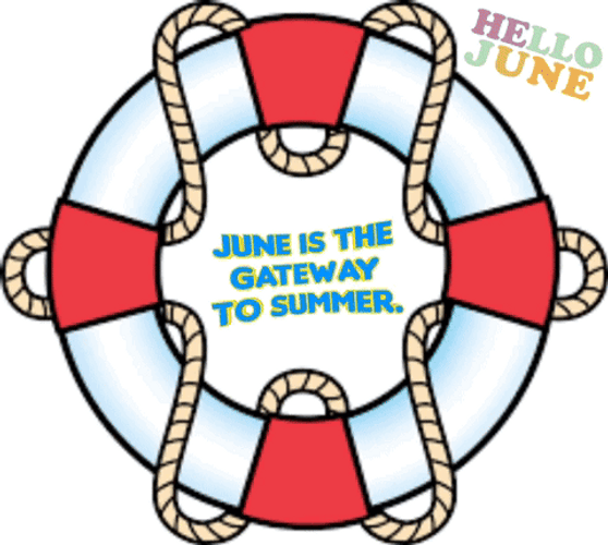 June Is The Gateway To Summer GIF