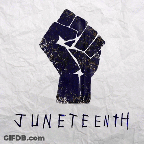 Juneteenth Fist GIF
