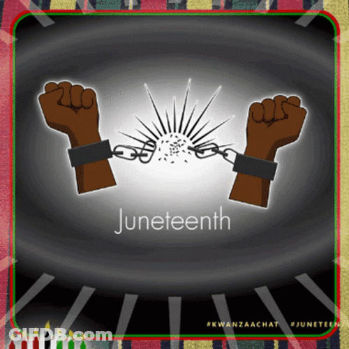 Juneteenth Untie The Chain GIF