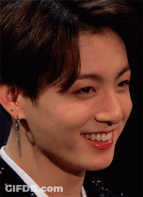 Jungkook Biting Tongue GIF