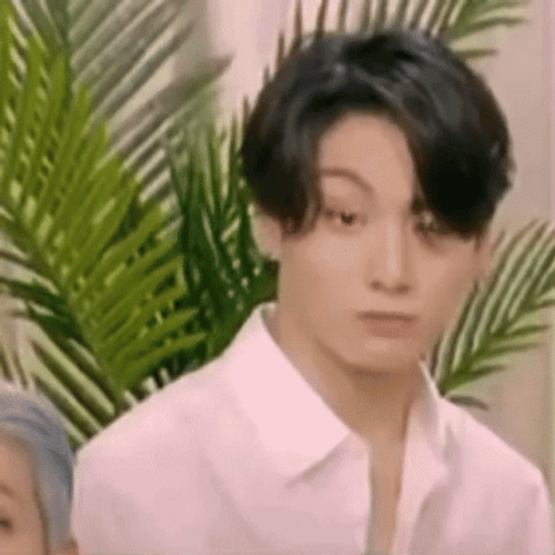 Jungkook Eye Brow Raise GIF