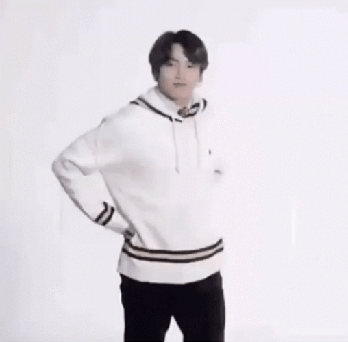 Jungkook Naughty Standing GIF