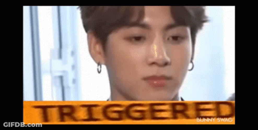 Jungkook Triggered Irritated GIF