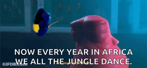 Jungle Dance Poster In Africa GIF